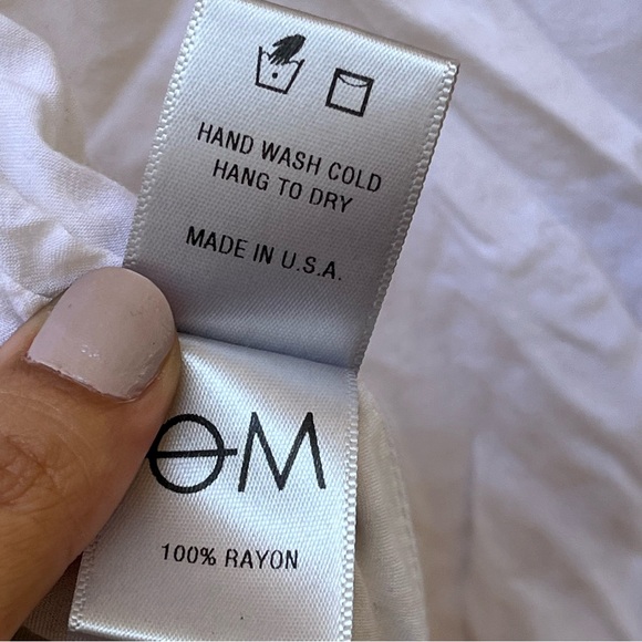 Objects Without Meaning Amber Dress White Palm - Picture 16 of 16